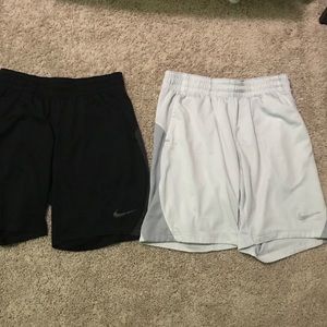 2 Nike Womens Dri-Fit Basketball Shorts size S